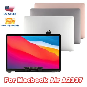 For Macbook Air A2337 13.3in Year 2020 EMC 3598 LCD Display Assembly Replacement - Picture 1 of 22