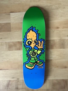 New Deal Skateboards John Montesi Alien 8.87" x 31.5" Green Skateboard Re-issue - Bild 1 von 6