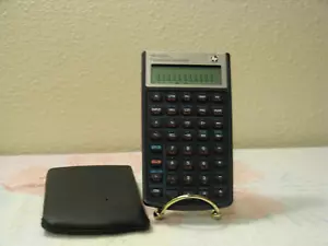 ***GENUINE HEWLETT PACKARD (HP) FINANCIAL CALCULATOR WITH SOFT COVER (10BII)*** - Picture 1 of 4