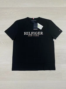 Authentic Tommy Hilfiger Logo Print T-shirt Tee - Bild 1 von 6