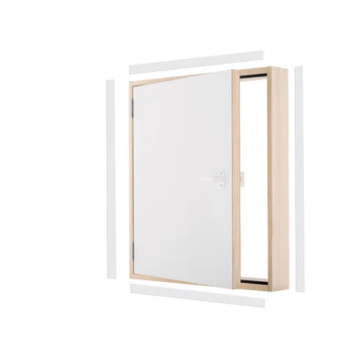 Knee bunk door hinged door wood EXTRA TERMO U=0.85 W/m2 * K Oman - Image 1 of 4