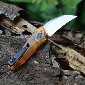 1PC PEI Pocket Small Knife Key Portable Unboxing Folding Knife Gift - Picture 1 of 10