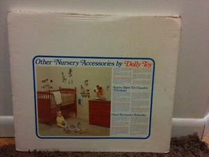 NEW Vtg 1965 DOLLY TOY CO Clothes Hanger Peg Rack FIRETRUCK Board TIDEE-UP NIB - Picture 1 of 12