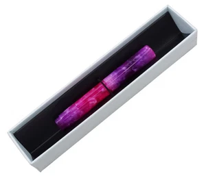 Mini Acrylic Fountain Pen & Glass Dip Nib Pocket Travel Gift Pen - Picture 1 of 12
