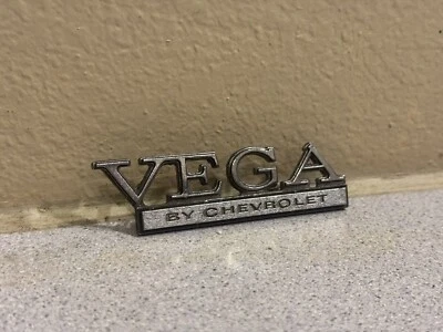 Vintage 1971-1975 Chevrolet Vega Emblem 9614435, Original GM, Chevy OEM - Image 1 of 4