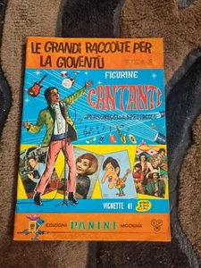 Album  figurine Panini 1968 Cantanti e Personaggi dello Spettacolo  Rarissimo - Imagen 1 de 21