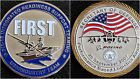 F/A-18 Usn Challenge Coin First Logistics Boeing Team Dod 2007 Rare Navy