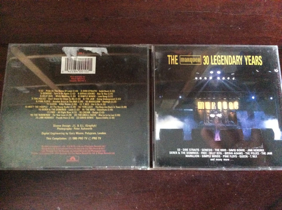The Marquee 30 Legendary Years [CD Album] Dire Straits U2 Pink Floyd Marillion - Bild 1 von 1