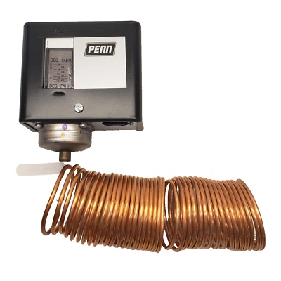 Johnson Controls A70GA-1C Four-Wire Two-Circuit Temperature Control 15-55° F 20' - Image 1 of 3