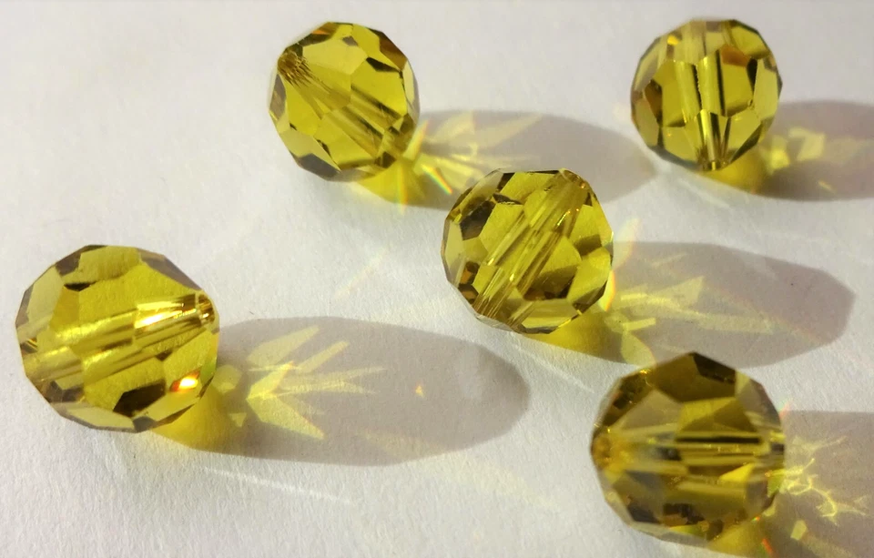 Swarovski 5000 Round Beads 4mm Crystal AB