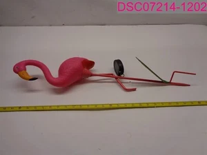 W-DIAN Pink Flamingo Solar Light Outdoor Garden Decor 26" Tall B07HMDHB32 - Picture 1 of 9