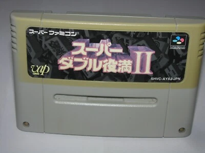 Super Double Yakuman II 2 Super Famicom SFC Japan import US Seller - Image 1 of 2