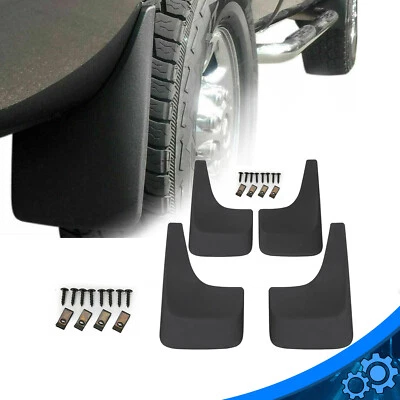 Mud Flaps Splash Guards Fit For 2001-2014 Chevy Silverado 1500 2500 3500 4PCS - Image 1 of 4