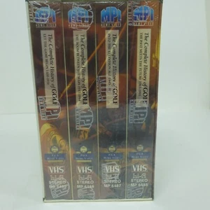 Die komplette Geschichte des Golf PGA Heimvideo 4 VHS Box Set NEU VERSIEGELT - Bild 1 von 9