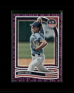 2024 Stars & Stripes USA Purple #102 Brock Foulds National Team Dev. Program /99 - Picture 1 of 2