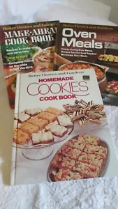 3 70er Jahre Better Homes & Gardens Kochbücher Kekse Vorwärts machen & Ofen Mahlzeiten - Bild 1 von 9