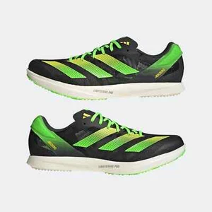 Adidas Adizero Avanti TYO Track & Field Shoes Black Green GY8418 SIZE 12.5 MENS - Picture 1 of 9