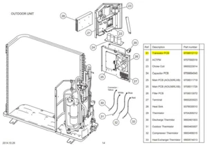 FUJITSU K9708512112 aka 9708512112  Transistor PCB - Picture 1 of 2