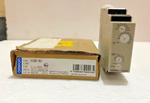 OMRON H3DK-M2 H3DKM2 24-240V AC/DC TEMPORIZADOR RELÉ - Imagen 1 de 8