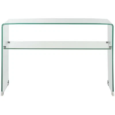 Mesa console Hollis transparente - Imagem 1 de 2