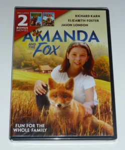 Amanda and the Fox DVD family movie little girl & pet fox Richard Karn 2018 NEW! - Imagen 1 de 8