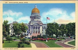 Postal 325 del Capitolio del Estado de Boise Idaho 7A-H61 publicada - Imagen 1 de 2