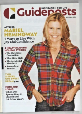 Guideposts Magazine December 2023/January 2024 Mariel Hemingway - Image 1 of 3