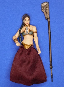 STAR WARS LEGACY PRINCESS LEIA SLAVE OUTFIT JABBA'S PALACE 3.75 - Picture 1 of 2