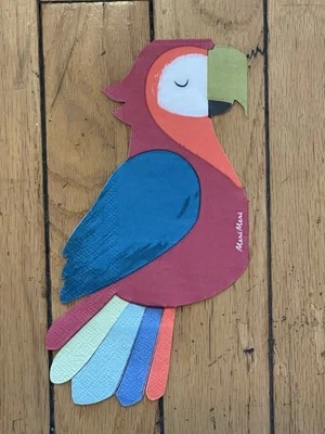Meri Meri Parrot Napkins 10/16 - Image 1 of 2