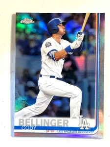 2019 Topps Chrome Refractor #158 Cody Bellinger Los Angeles Dodgers - Bild 1 von 4