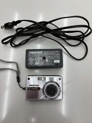 PENTAX Optio S5z Compact Digital Camera 5MP Slim Design Tested from Japan - Image 1 of 4