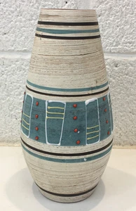 Vintage West German Ceramic Decorative Vase - Picture 1 of 9