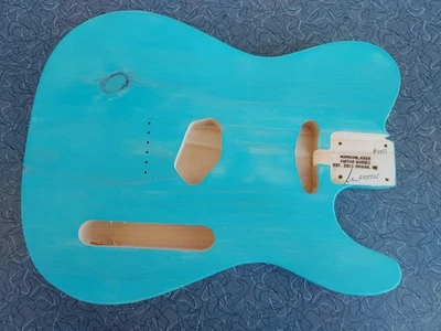 Guitar Body Telecaster Tele Style Nitro Finish Barncaster Pinecaster Nomoonlaser - Image 1 of 4