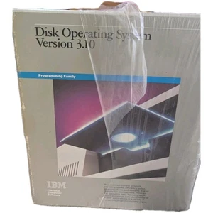 Vintage IBM DOS Version 3.10 Complete w/ Manuals & 5.25" Floppy Disks 1984-1985 - Picture 1 of 2