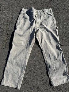 Carhartt Jeans Herren 36x30 Grau Rugged Flex Relaxed Fit Canvas Work Carpenter - Bild 1 von 8