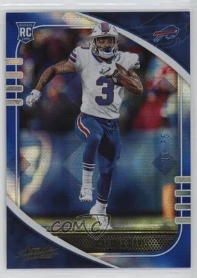 2020 Panini Absolute Rookie Blue Diamonds /75 Gabriel Davis #136 Rookie RC - Image 1 of 2