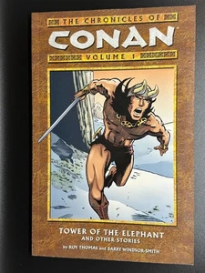 Conan - TOWER OF THE ELEPHANT AND OTHER STORIES Vol. 1 - Graphic Novel TPB FN - Picture 1 of 10