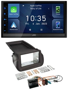 JVC DAB Bluetooth MP3 USB 2DIN Autoradio für Citroen Nemo Peugeot Bipper - Bild 1 von 9