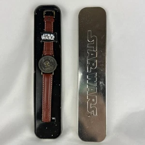 Star Wars Boba Fett Watch - Vintage Genuine Leather 1997 - Picture 1 of 10