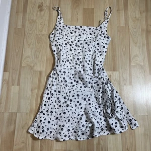 Prinzessin Polly Show You Love Minikleid weiß-blau Blumenmuster 2 - Bild 1 von 5