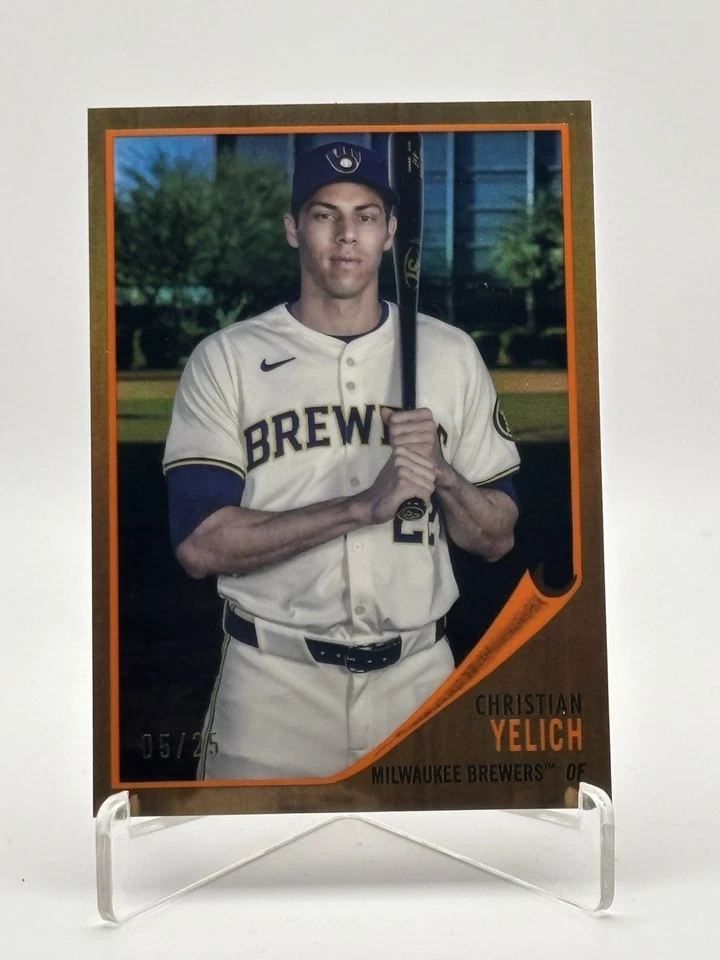 2014 Topps Christian Yelich SSP /25 - Image 1 of 2
