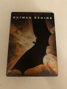 Batman Begins Steelbook DVD - Imagen 1 de 3