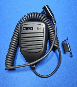 Mikrofon głośnikowy Retevis do RT22 RT27 H777plus RT3S Baofeng UV5R 888S Kenwood - Zdjęcie 1 z 4