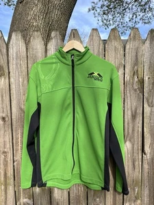 Jamaica Ski Team Spyder Fleece Men’s Medium Green/Yellow RARE - Picture 1 of 8