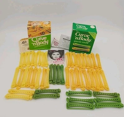 2 Boxes (24 each box) Toni Curve ‘n Body Perm Rods Wave Loose Curls Vintage 1985 - Image 1 of 4