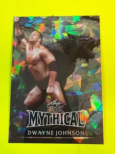 DA109048 2024 Leaf Legends Mythical Crystal Werewolf Dwayne Johnson THE ROCK 1/1 - Bild 1 von 2