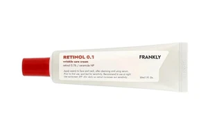 FRANKLY Retinol 0.1 Crema Reparadora de Arrugas 1 Oz/30ml Antienvejecimiento K-Beauty 10/26 Exp - Imagen 1 de 6