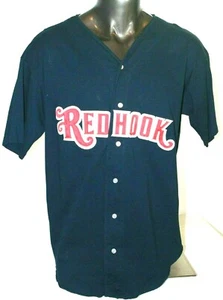 RED HOOK BREWERY Seattle T-shirt Baseball Jersey Patch Style letters Sz XL - Picture 1 of 6