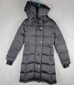 Athleta Goose Down Parka Puffer Hooded Jacket Coat XS - Picture 1 of 12