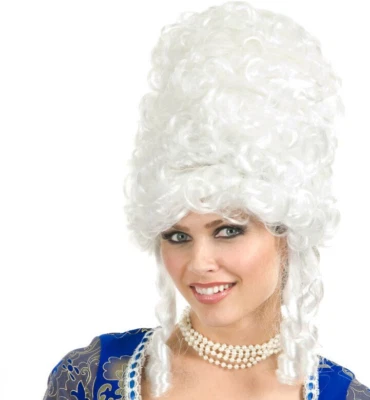 Charades Marie Antoinette Victorian Baroque Wig woman lady steampunk stage act - Image 1 of 4
